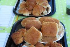 et des patisseries pour accompagner un p'tit café