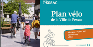 plan Vélo réunion publique 16 Mai 2024 @ Mairie de PESSAC