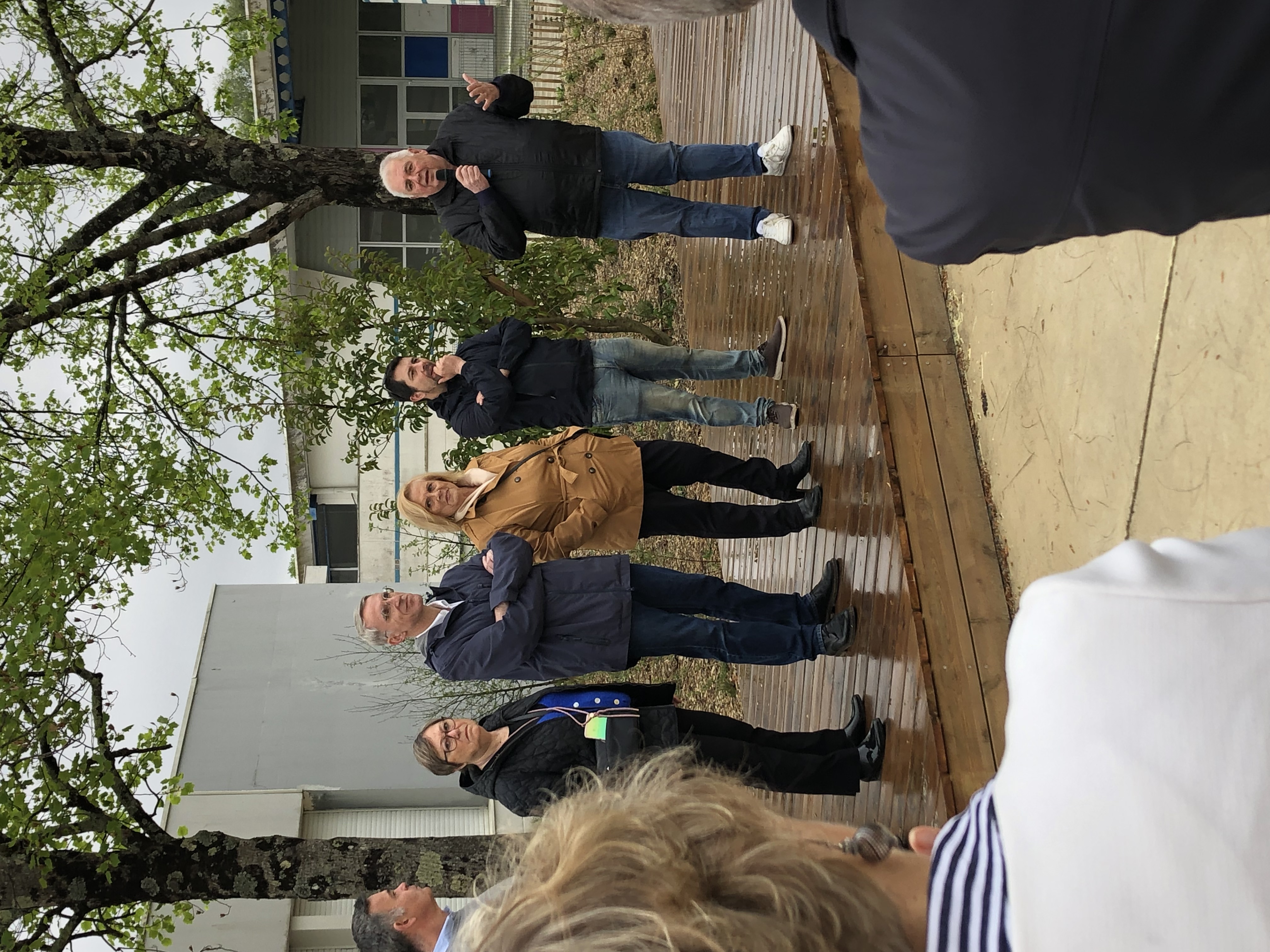 Inauguration de la place de la résistance