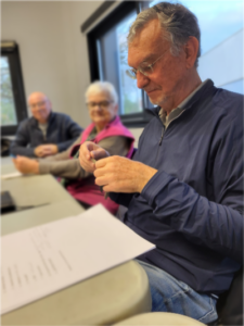 Patrick Lelorieux signe pour devenir président du comité de quartier de Magonty