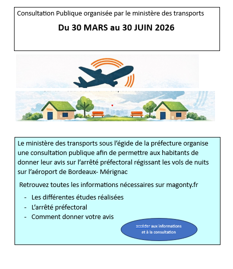 Consultation Publique Aéroport de Bordeaux- Mérignac